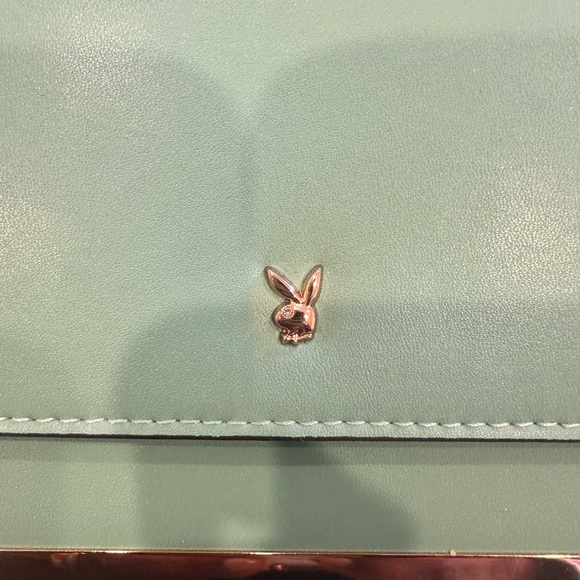 Playboy blue clutch. - Picture 3 of 4